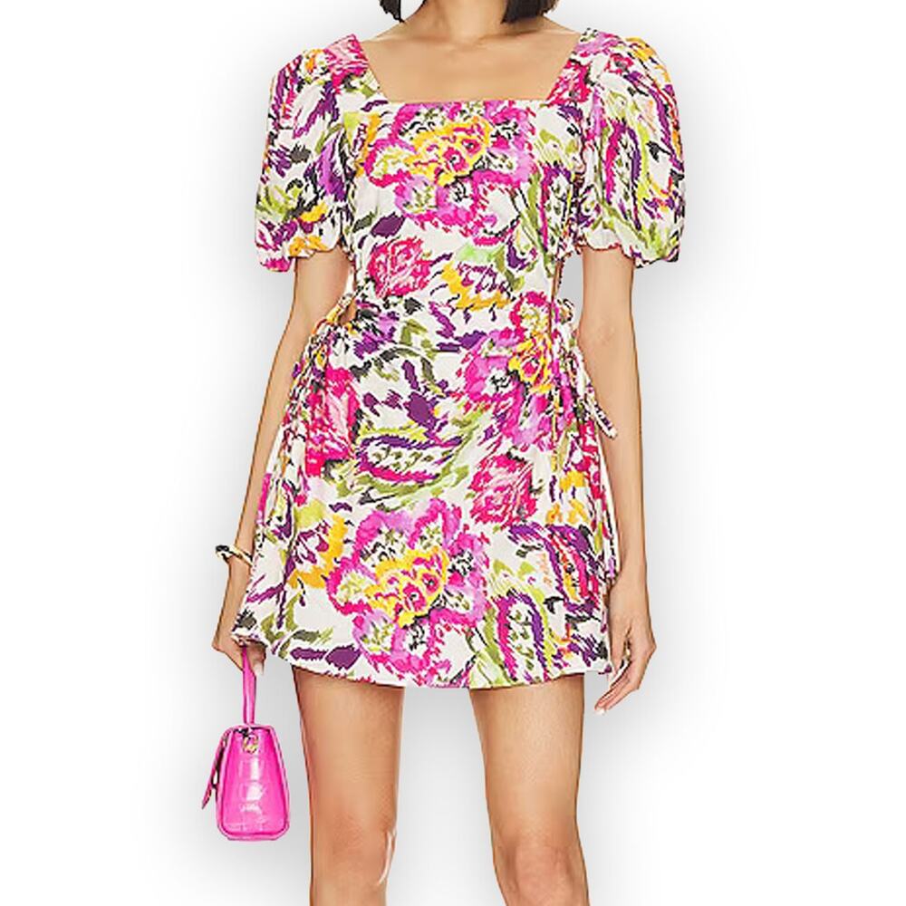 MISA LOS ANGELES Alec Dress Flora Splash Size XS